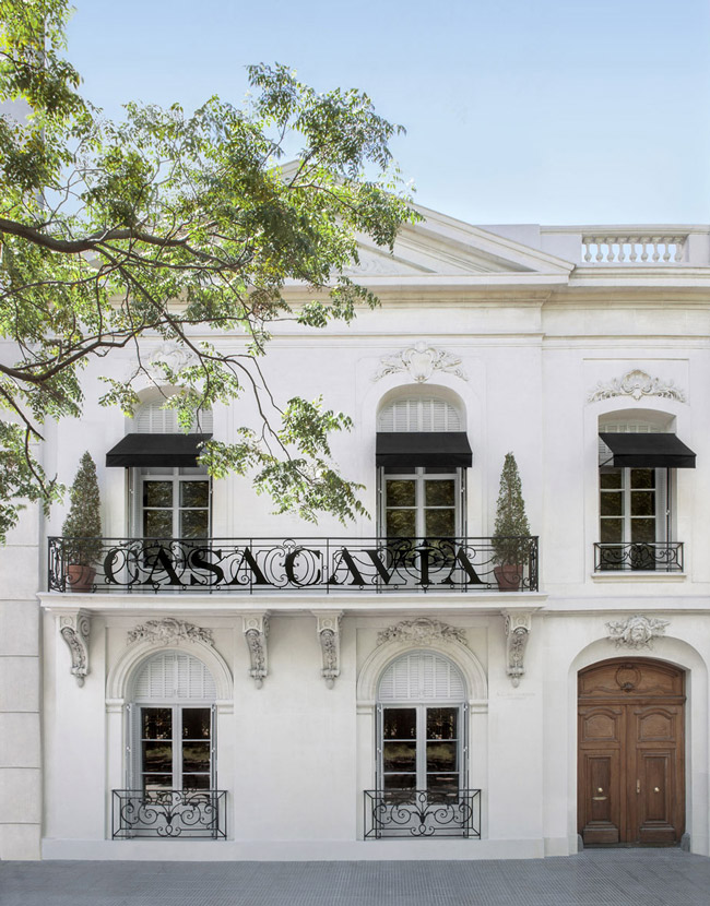 Casa Cavia, Buenos Aires, restaurante