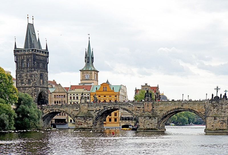 ponte carlos Praga, Charles bridge Prague