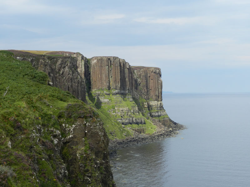 isle of Skye, kilt rock. escócia