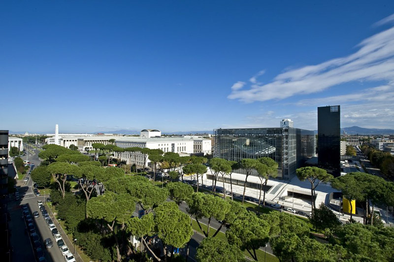 Novo Centro de convenções Eur Roma e hotel La Nuvola - Fuksas Moreno Maggi