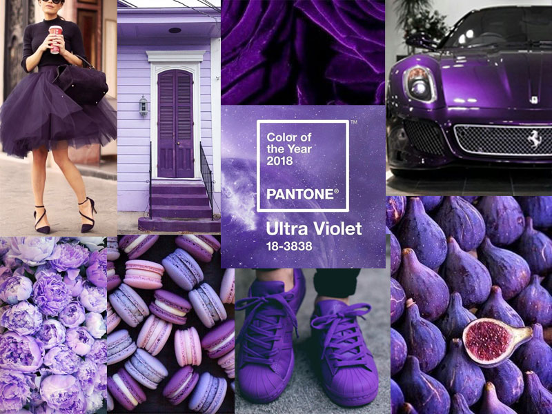 PANTONE® lança a cor de 2018 - Ultra Violet. Dona arquiteta