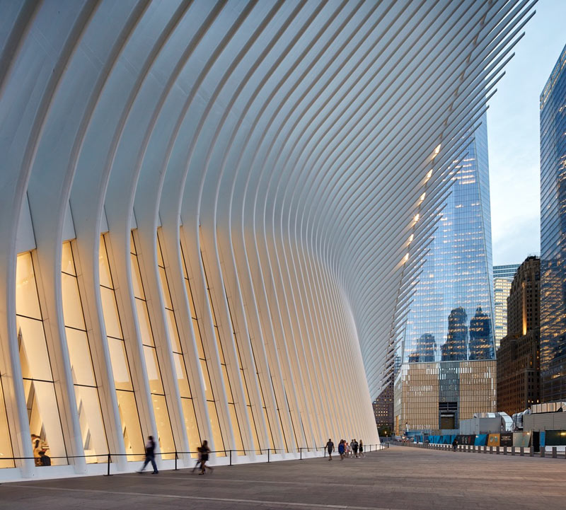 dona arquiteta, passeios em NY com muito design, Centro de Transporte do World Trade Center, WORLD TRADE CENTER TRANSPORTATION HUB, santiago Calatrava
