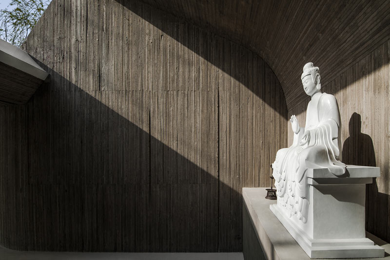 santuário budista waterside, china, archstudio, dona arquiteta