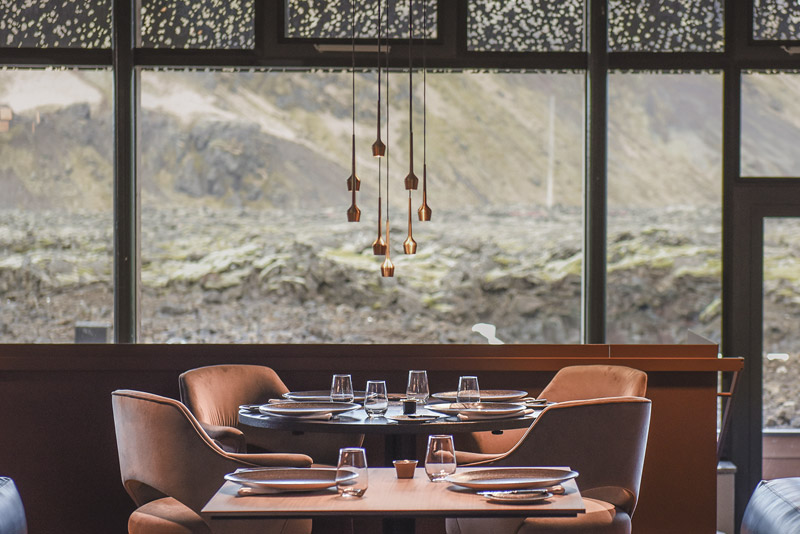 Moss restaurante O Refúgio na lagoa Azul Islândia I The Retreat at Blue Lagoon Iceland