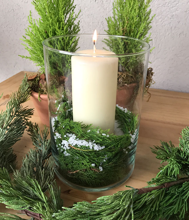 vidro-vela-dona-arquiteta Natal por Dona Arquiteta e Companhia das Flores, Dicas de decorações de natal fáceis e modernas.