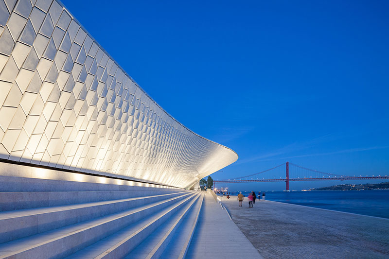 Museu de Arte, Arquitetura e Técnologia em Lisboa.