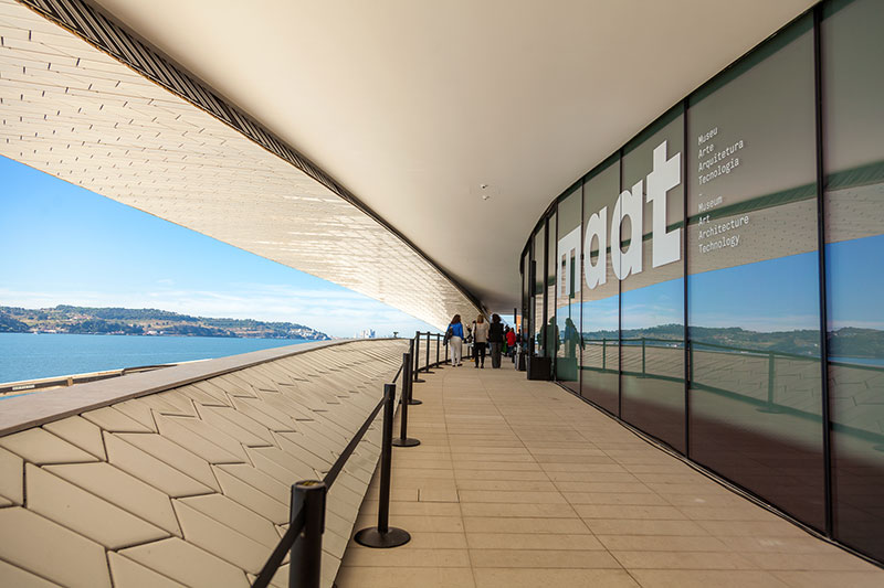 Museu de Arte, Arquitetura e Técnologia em Lisboa.
