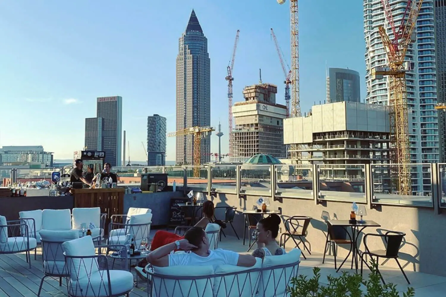 Restaurante Chicago Rooftop Willians - hotel com restaurante na cobertura em Frankfurt: Gekko House, 
