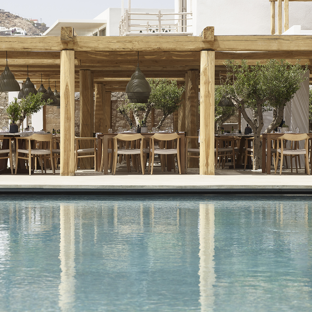 Branco Mykonos, um hotel no paraíso grego