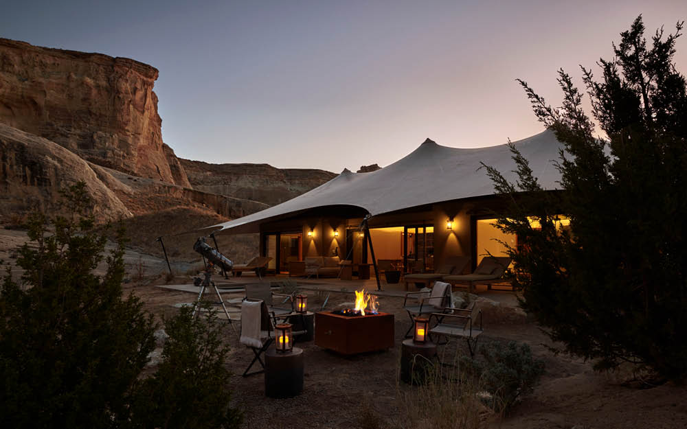 Camp Sarika: Solitude no deserto de Utah