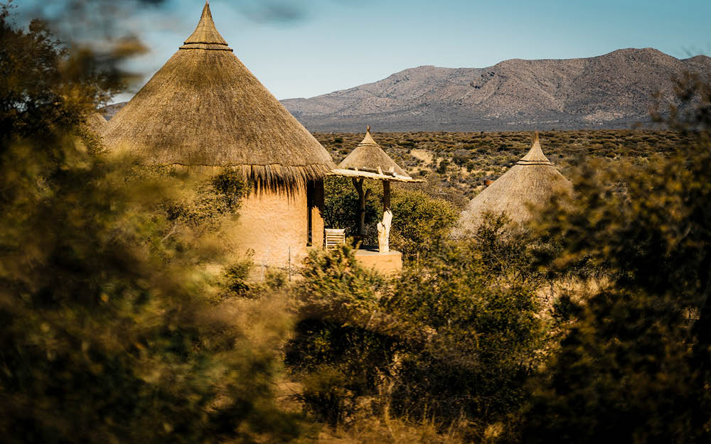 Omaanda: cabanas de luxo na savana namíbia