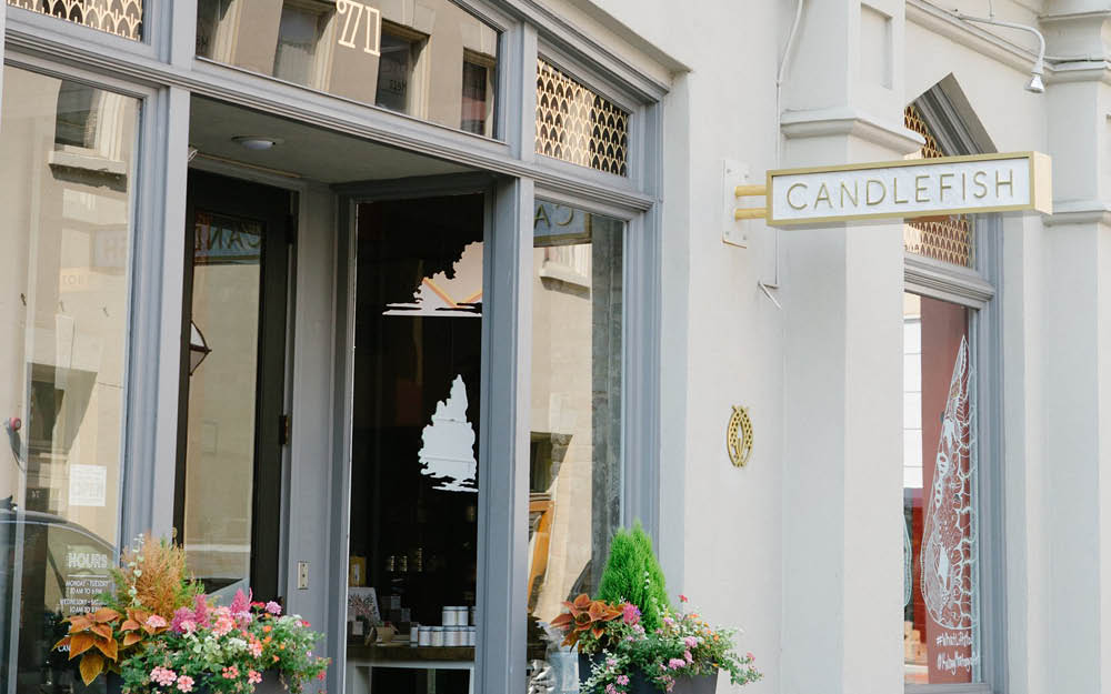Candlefish: a amistosa loja de velas de Charleston