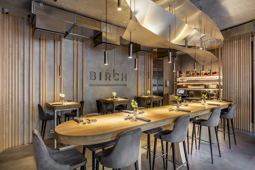 Restaurante Birch: conforto e luxo em um só lugar