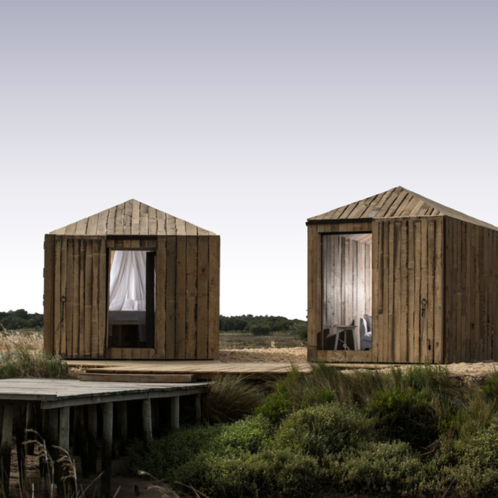 Silent Living_casa no rio_ cabanas Silent Living, casa no rio