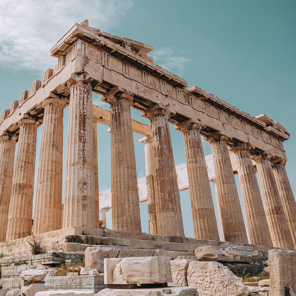Acrópole, construção histórica da Grécia antiga