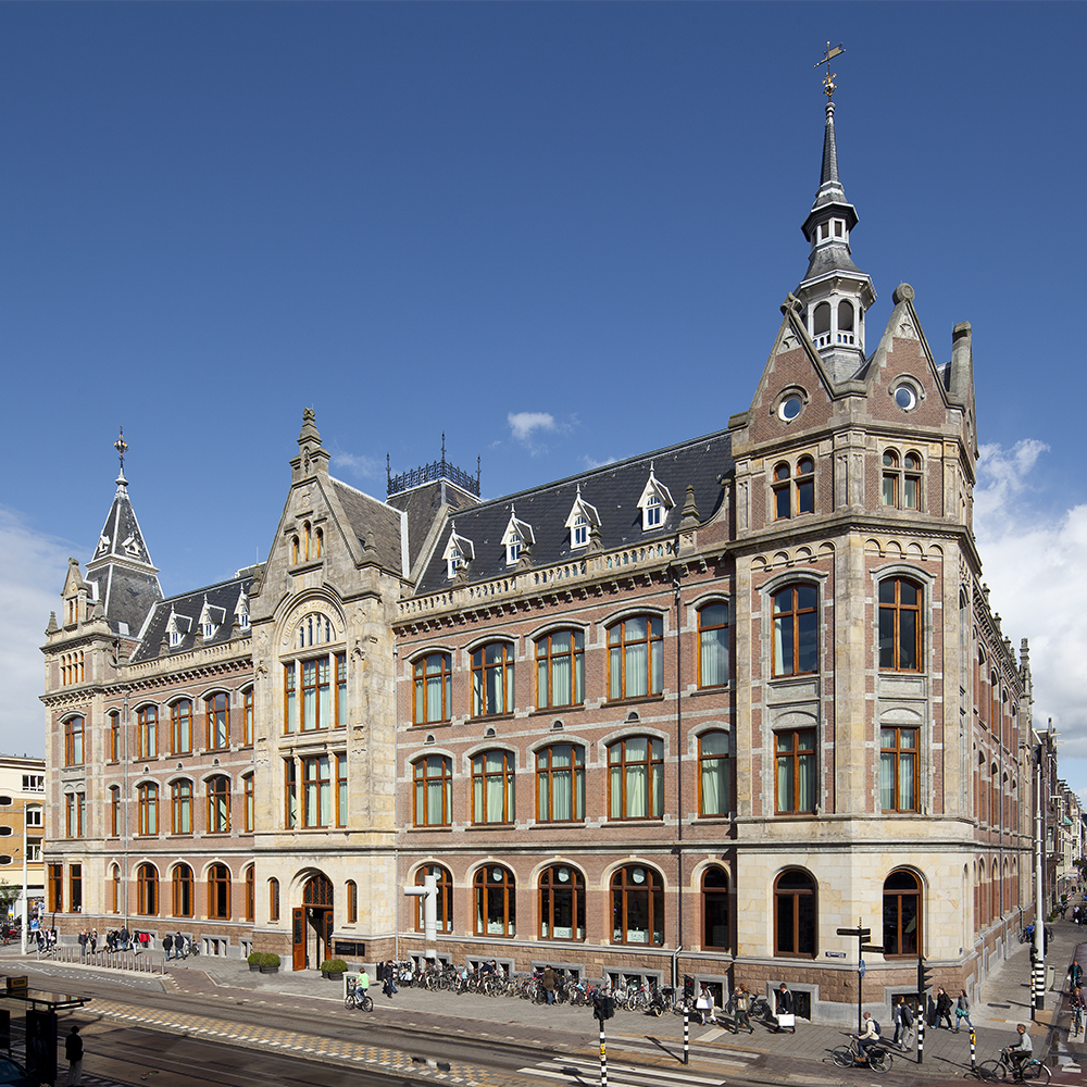 fachada do conservatorium hotel em amsterdã