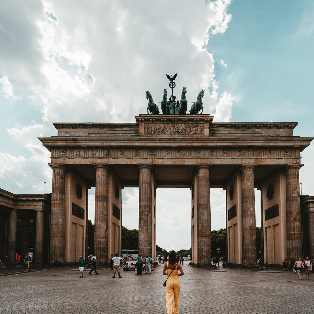 Portão de Brandemburgo em Berlim 