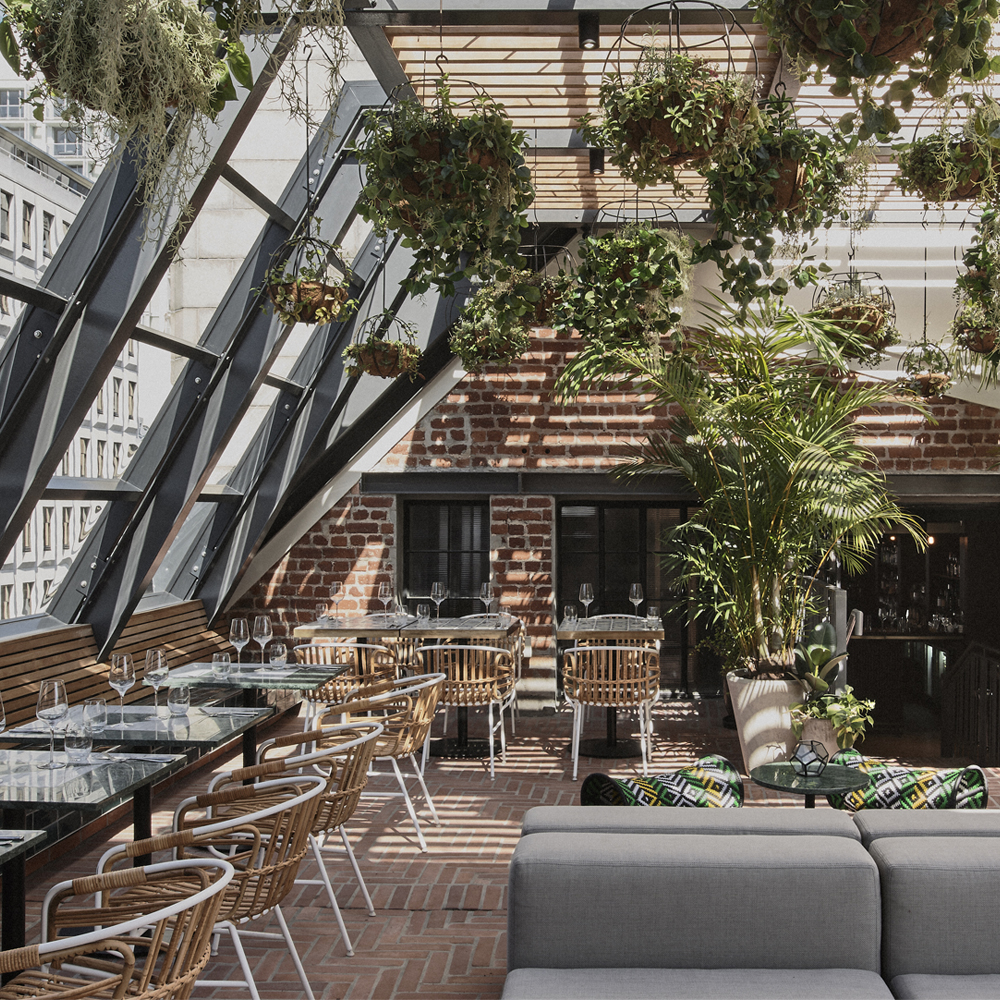 Gigi Rooftop, melhores restaurantes da Cidade do Cabo 