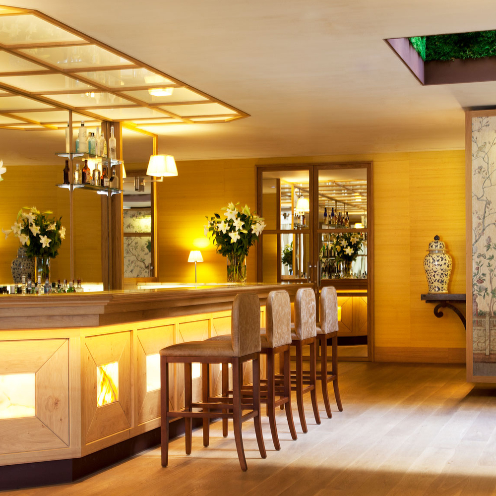 Bar do hotel Urso& Spa, opção para quem vai viajar para Madri