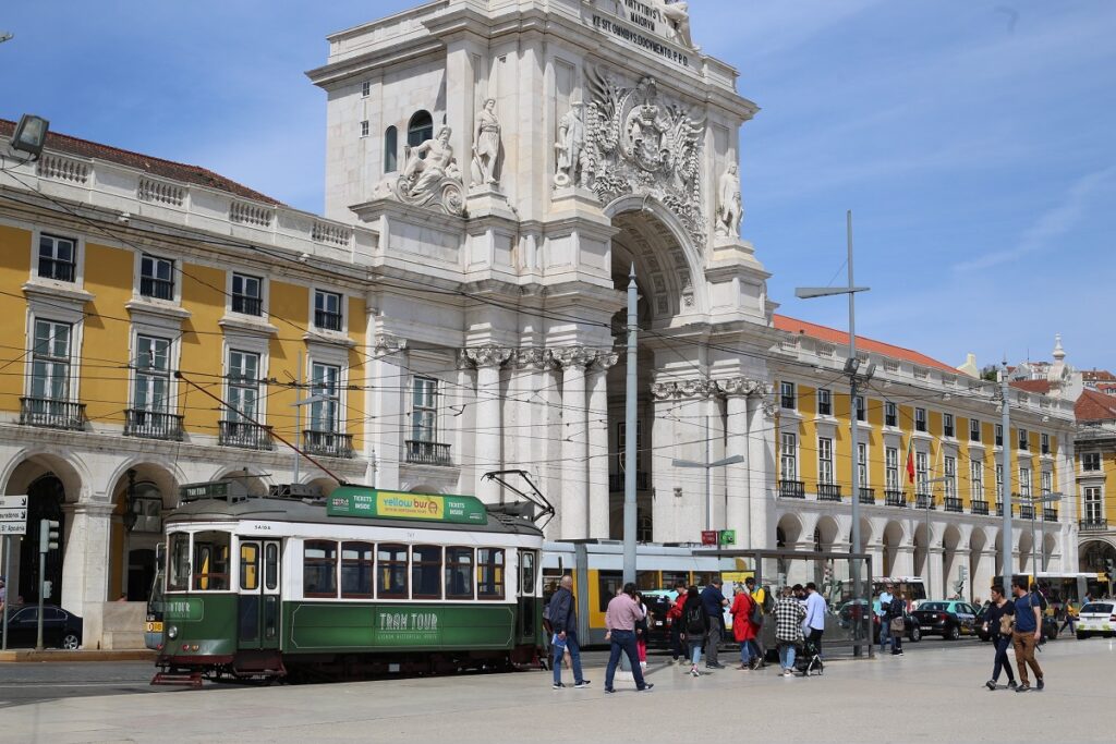 Praça do Comércio, Centro de Lisboa.