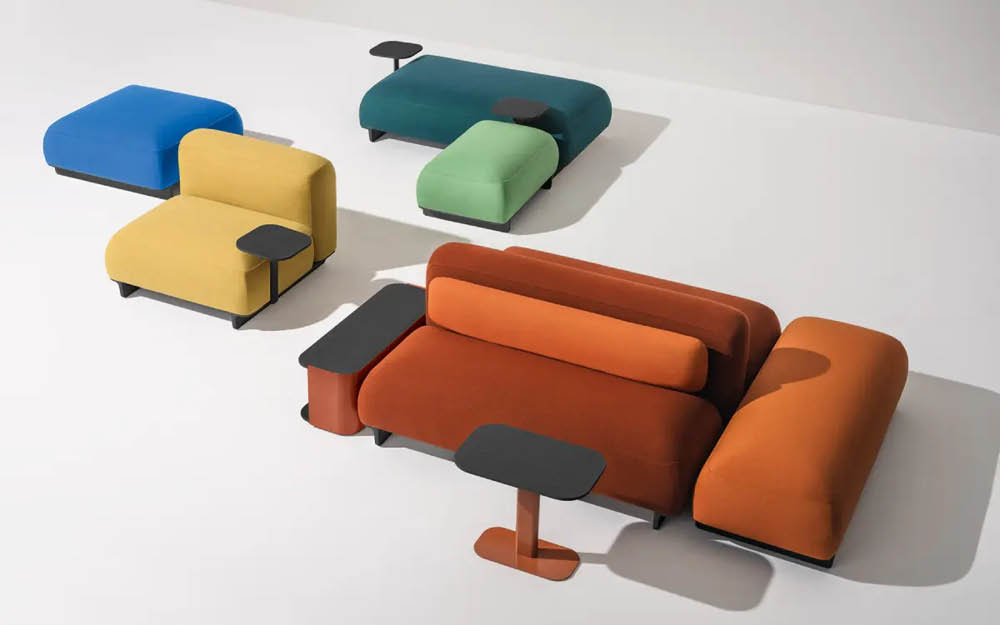 Assentos Sofas Cadeiras modulares Ralik - Dona Arquiteta