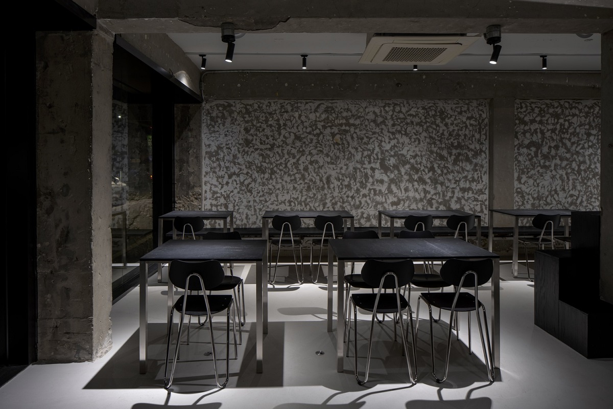 Restaurante design em Seul: Interior do restaurante Chinmok.