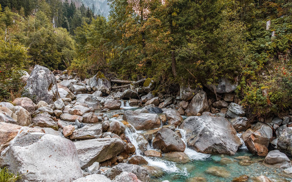 Caminhadas e trilhas com cachoeiras em Bad Gastein na Áustria