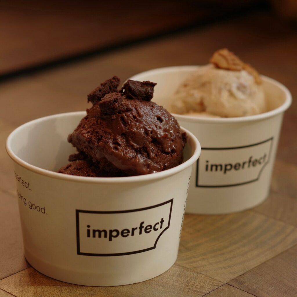 Imperfect: sorvetes diferentes em restaurantes design no Japão