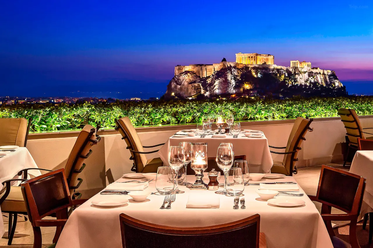 GB Roof Garden: opção de restaurantes em Atenas