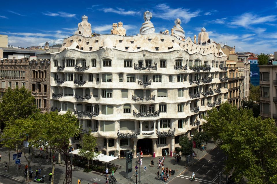 Casa Milá, em Barcelona, do arquiteto Antoni Gaudí