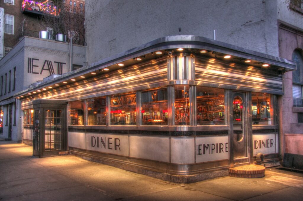 Dicas de Nova York, Empire diner restaurante nova york
