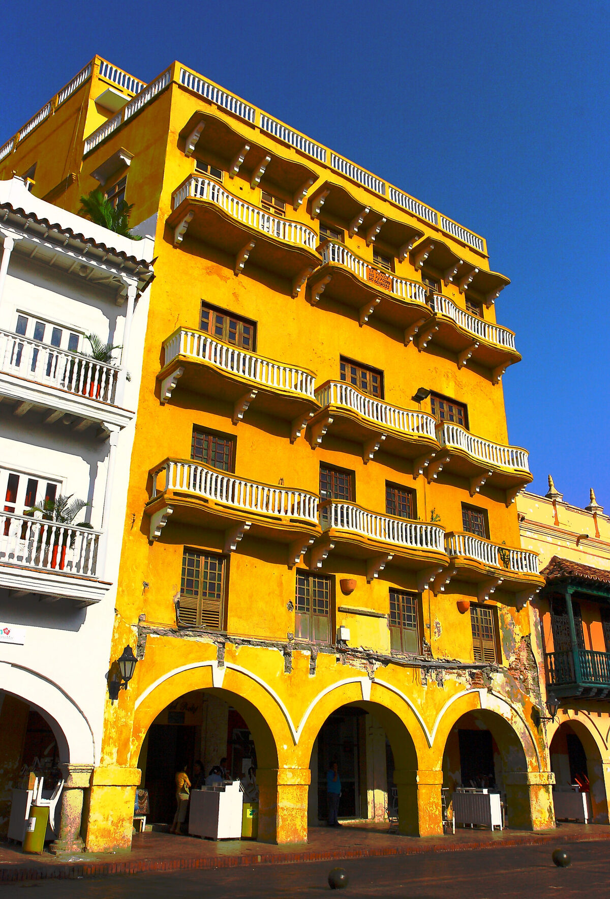 A capital de Bolívar é um ótimo destino para os amantes de arquitetura colonial.