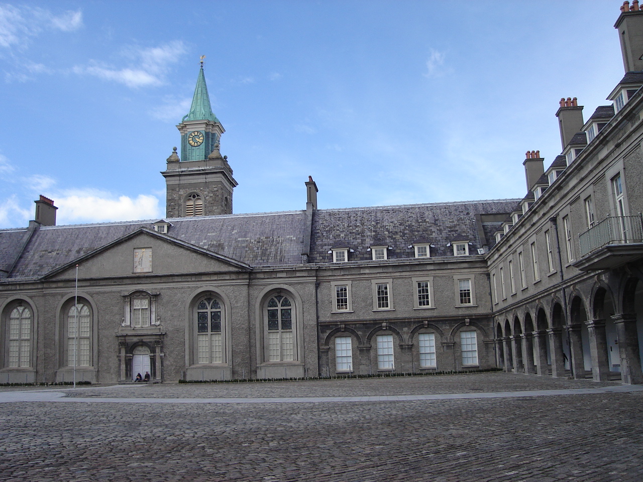 Pátio do Museu Nacional da Irlanda