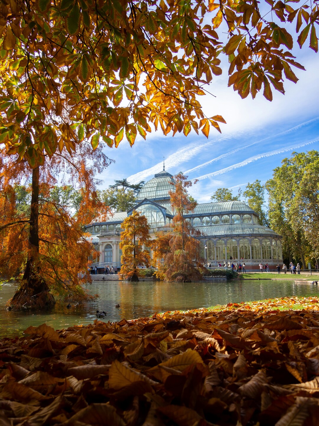 Um primeiros objetivos do Parque do Retiro foi ser um ambiente para que os monarcas espanhõis pudessem se distrair.