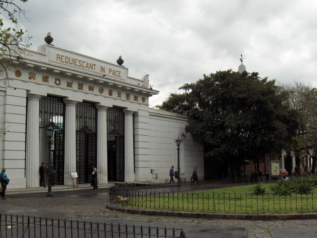 Cemitério de Recoleta, em Buenos Aires