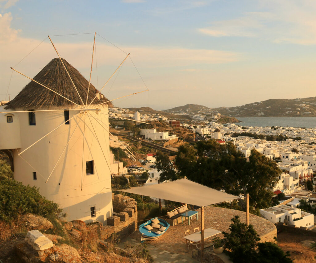 Moinhos em Mykonos 