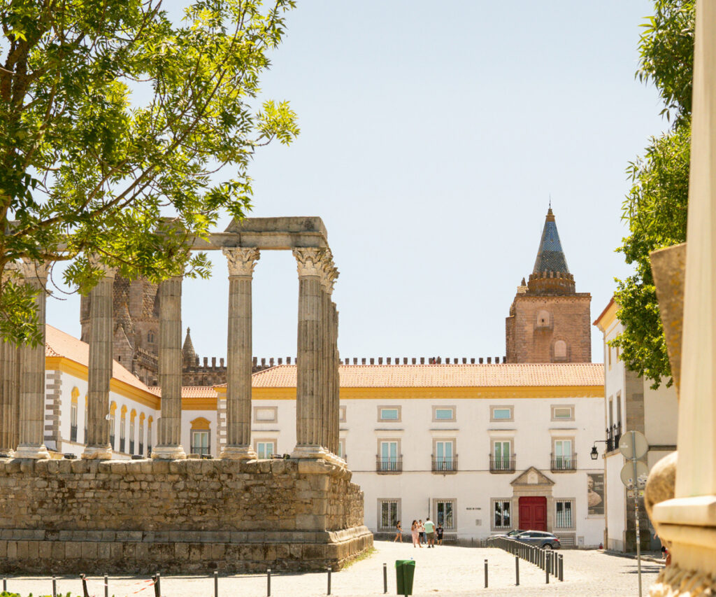 ruína Romana em Évora 