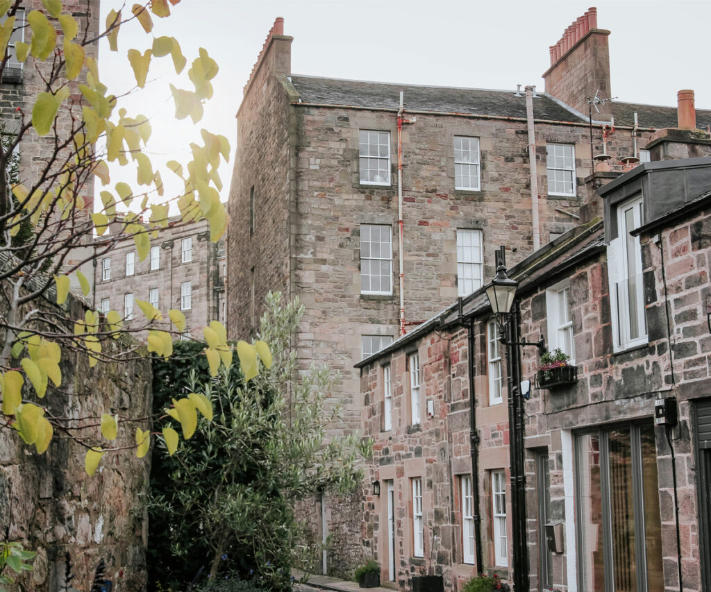 Rua do bairro Stockbridge