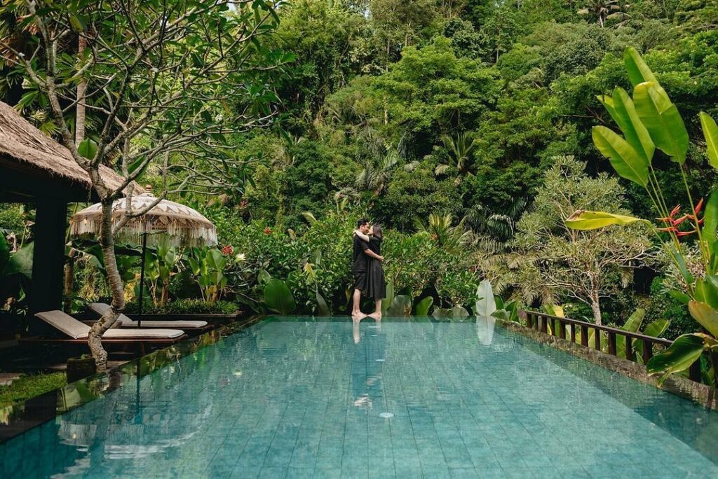 O Ritz Carlton Reserve é o resort localizado em Bali