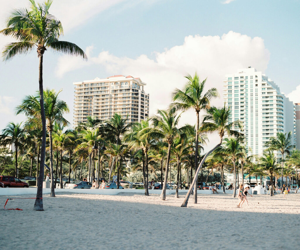 praia em Miami