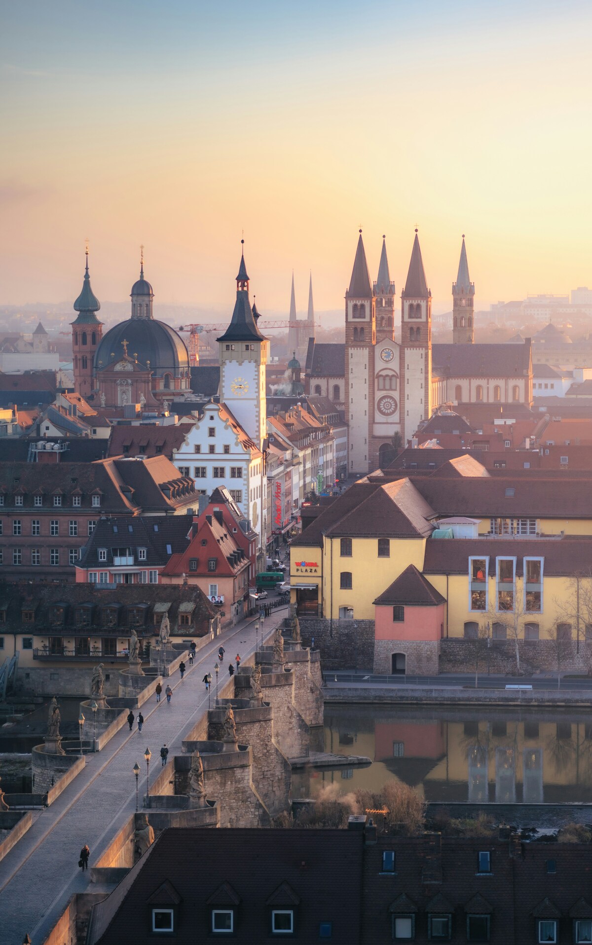 Ponte Velha em Würzburg