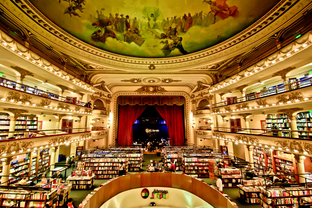 Livraria El Ateneo, em Buenos Aires