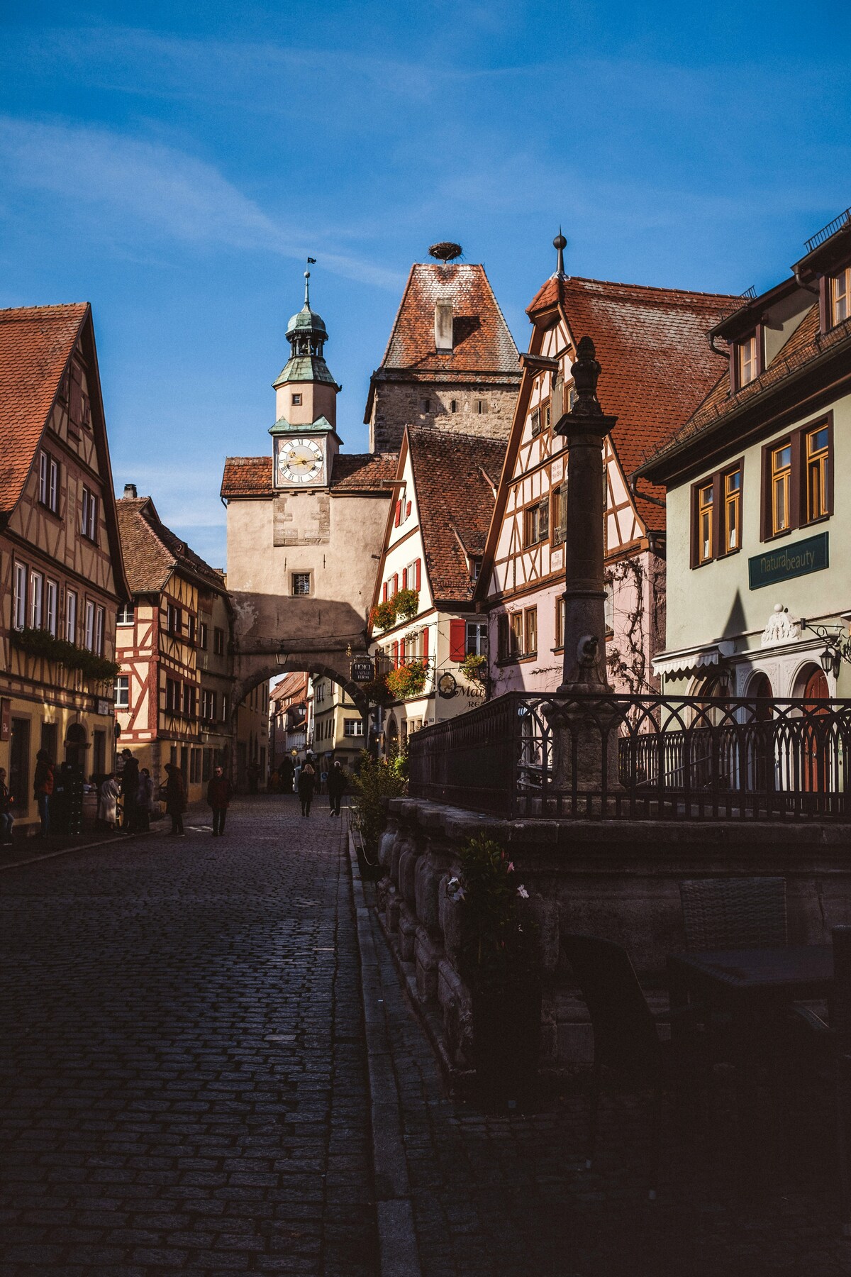 Rothenburg ob der Tauber, cidade medieval na rota romantica da Alemanha