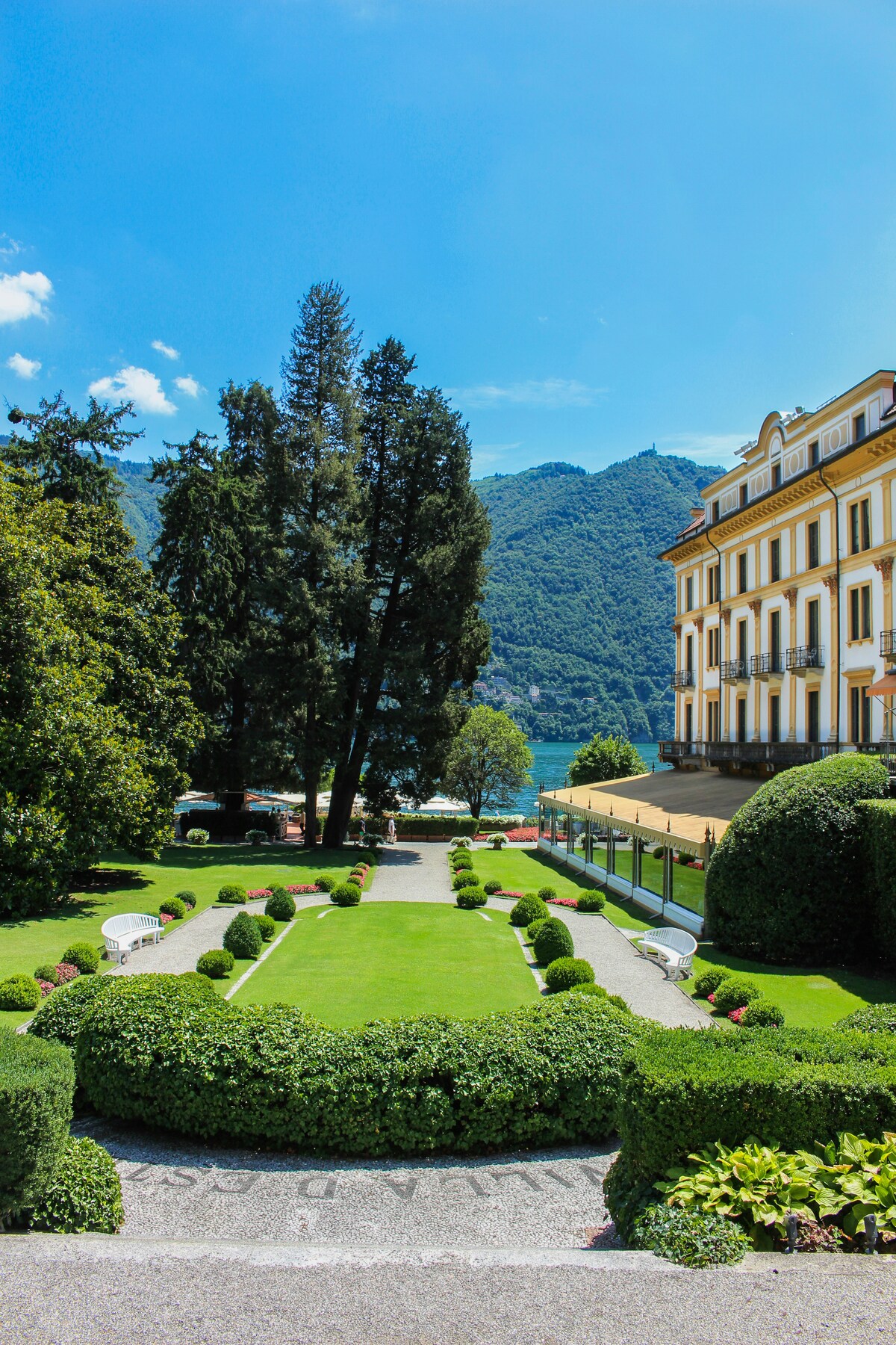 Villa d’Este, uma das principais atrações de Tivoli, Itália