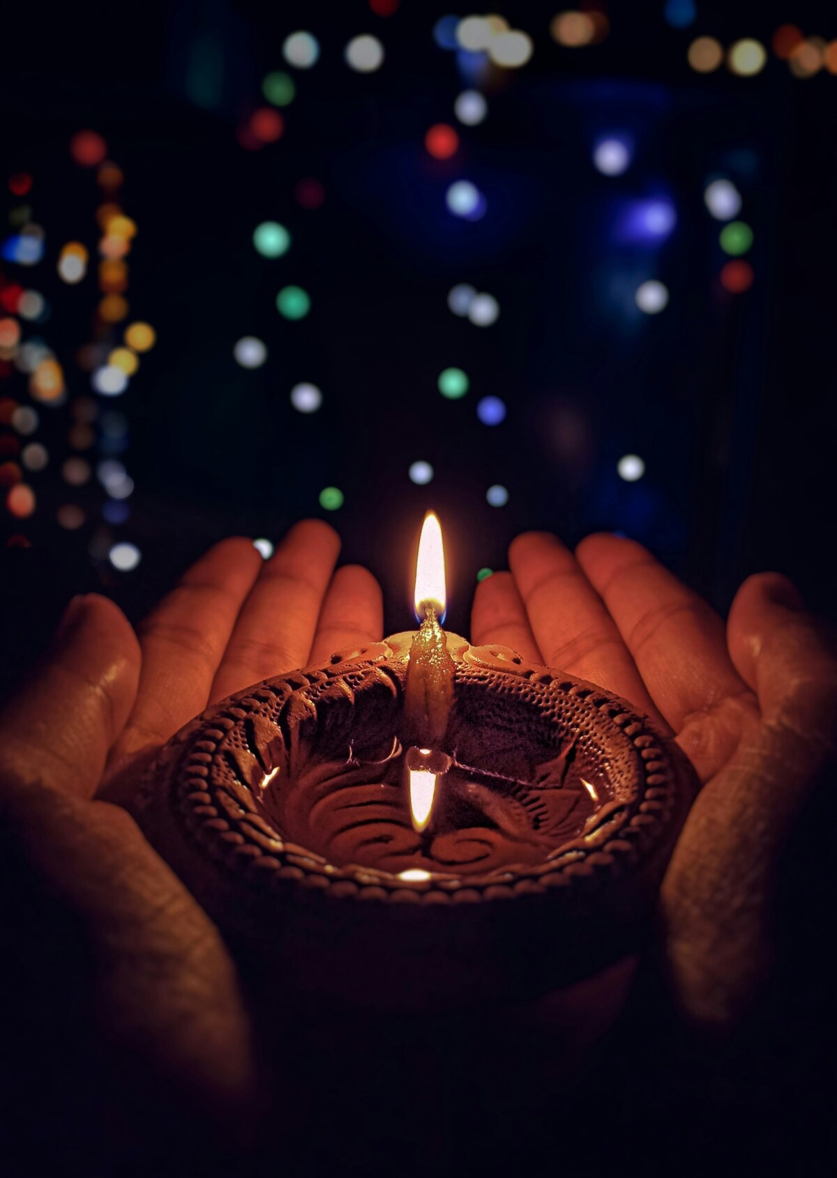 Diwali, um ritual de celebração na índia