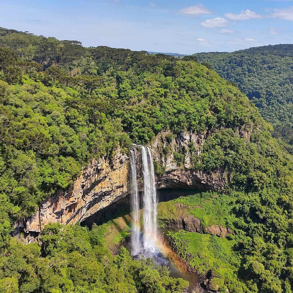 Parque do Caracol, na rota do vinho de gramado