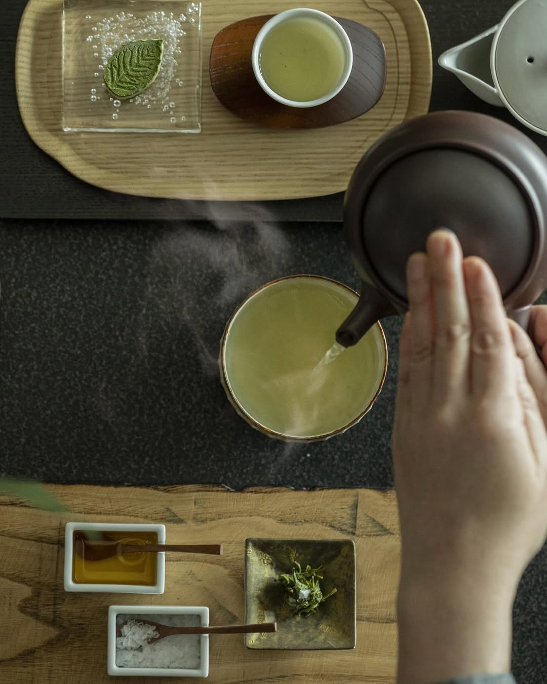 Cerimônia do chá no Ryokan HOSHINOYA.