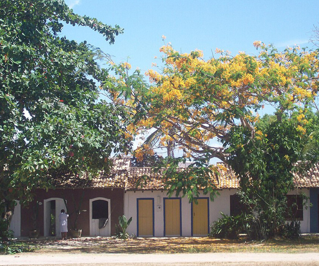 Algumas das casas do Quadrado