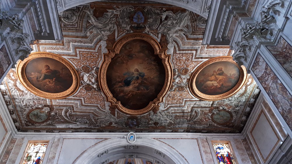 Teto da Catedral de Sorrento, Itália