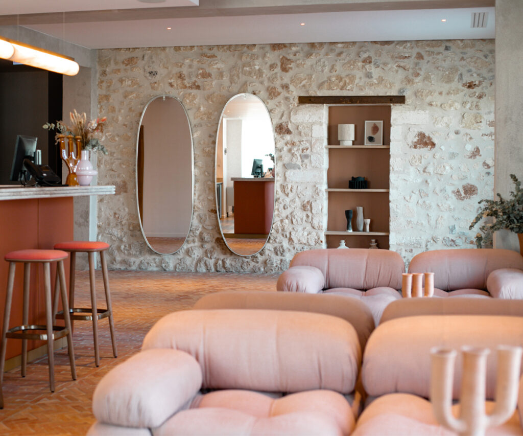 Lobby do La Maison Verchant
